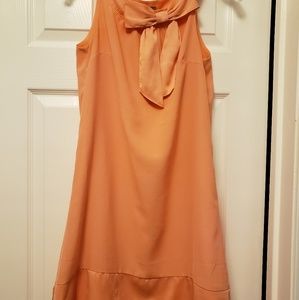 Light orange dress